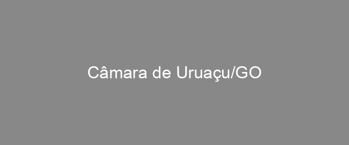 Provas Anteriores Câmara de Uruaçu/GO